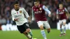 Aston Villa’s Emiliano Buendia (right) is challenging himself to provide more goals and assists (Barrington Coombs/PA Images