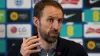 Gareth Southgate will watch England’s players from home this weekend (Nick Potts/PA)