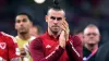 Wales’ Gareth Bale applauds the fans after the FIFA World Cup Group B match at the Ahmad Bin Ali Stadium, Al Rayyan, Qatar. 