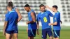 James Maddison (second from right) returned to team training with England on Saturday (Martin Rickett/PA)