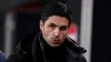 Arsenal manager Mikel Arteta does not want his players thinking about the World Cup. (John Walton/PA)