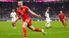 Gareth Bale celebrates scoring Wales’ first goal at a World Cup for 64 years (Nick Potts/PA)