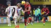 Jordan Ayew (left) nodded in the opener in Crystal Palace’s 2-0 victory over Bournemouth at the Vitality Stadium (Zac Goodwi