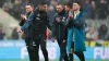 Newcastle head coach Eddie Howe endured a frustrating afternoon as Leeds battled their way to a point at St James’ Park (Owe