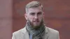 Sheffield United’s Oli McBurnie arrives at Nottingham Magistrates’ Court (Jacob King/PA).