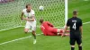 Harry Kane celebrates against Germany (Mike Egerton/PA)