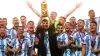 Argentina captain Lionel Messi lifts the World Cup trophy (Nick Potts/PA)