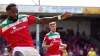 Manny Monthe got Walsall’s late winner (Isaac Parkin/PA)