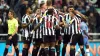 Newcastle celebrate Carabao Cup victory (Owen Humphreys/PA)