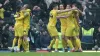 Ben Whiteman (second right) celebrates scoring the fourth goal (Barrington Coombs/PA)