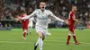 Gareth Bale celebrates scoring for Real Madrid in their 2018 Champions League final victory over Liverpool (Nick Potts/PA)