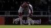 Ben Fox (right) celebrates the winner (Bradley Collyer/PA)