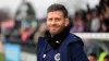 Boreham Wood manager Luke Garrard smiles during the FA Cup clash with Accrington (Bradley Collyer/PA)