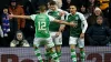 Kevin Nisbet (centre) scored a treble (Andrew Milligan/PA)