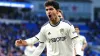 Sonny Perkins celebrates his first Leeds goal in the 2-2 FA Cup draw at Cardiff (David Davies/PA)