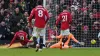 Marcus Rashford scores the winner (Martin Rickett/PA)