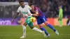 Newcastle’s Joe Willock (left) and Crystal Palace’s Joel Ward battle for the ball (John Walton/PA)