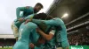 Southampton’s Adam Armstrong is mobbed by his team mates after scoring the winner (Kieran Cleeves/PA)