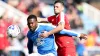 Former Peterborough defender Jerome Binnom-Williams (left) equalised for Maidstone at Yeovil (Simon Cooper/Empics)