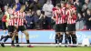 Sheffield United celebrate Sander Berge’s opener