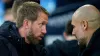 Graham Potter and Pep Guardiola 