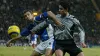 Gary O’Neil, left, holds off Mikel Arteta 