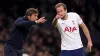 Tottenham manager Antonio Conte and Harry Kane 