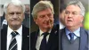 Sir Bobby Robson, Roy Hodgson and Guus Hiddink 