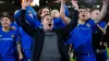 Grimsby players and manager Paul Hurst 