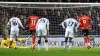 Luton Town’s Carlton Morris (right) scores their side’s second goal of the game from a penalty during the Sky Bet Championsh