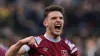 West Ham captain Declan Rice was delighted with the narrow win at Fulham. (Gareth Fuller/PA)