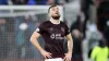 Heart of Midlothian’s Robert Snodgrass reacts after the cinch Premiership match at Tynecastle Park