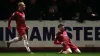 Alfie May, right, scored Cheltenham’s equaliser (Simon Marper/PA)