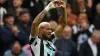 Joelinton celebrates scoring against Tottenham (Owen Humphreys/PA).