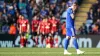 Leicester’s James Maddison holds his head after gifting Bournemouth the decisive goal at the King Power Stadium (Tim Goode/P