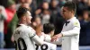 Joel Piroe (right) netted a brace for Swansea (Nick Potts/PA)