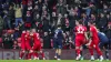 Leyton Orient celebrate their winning goal