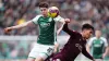 Kevin Nisbet scored the only goal of the Edinburgh derby (Jane Barlow/PA)