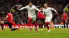 Sevilla’s Youssef En-Nesyri celebrates after Harry Maguire’s own goal levelled the tie (Nick Potts/PA)