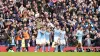 Manchester City’s Kevin De Bruyne celebrates 