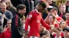 Marcus Rashford (right) pulled up holding his groin at the weekend (Mike Egerton/PA)