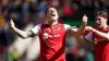 Rotherham United’s Jordan Hugill celebrates