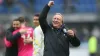 Huddersfield manager Neil Warnock celebrates a crucial 2-1 win at Cardiff (Nigel French/PA)