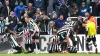 Newcastle United’s Joe Willock (second right) celebrates