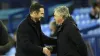 Carlo Ancelotti, right, expects Frank Lampard to be successful in his second stint as Chelsea manager (Peter Powell/PA)