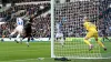 Brentford’s Pontus Jansson scores the first of three Brentford goals (Kieran Cleeves/PA)