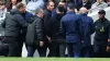 Roberto De Zerbi and Cristian Stellini were sent off in the second half of Brighton’s ill-tempered 2-1 Premier League loss a