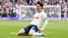 Son Heung-min celebrates scoring his 100th Premier League goal (Zac Goodwin/PA)