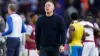 Steve Cooper appears dejected after the Premier League match at Villa Park (Joe Giddens/PA)