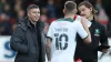 Steven Schumacher, left, saw substitutes including Danny Mayor, centre, turn the game around (Bradley Collyer/PA)